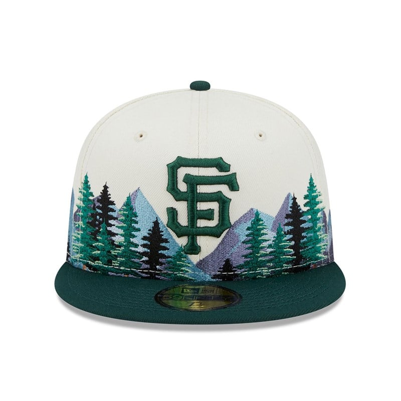 White New Era San Francisco Giants Outdoor Fitted 59fifty | QJLY27650