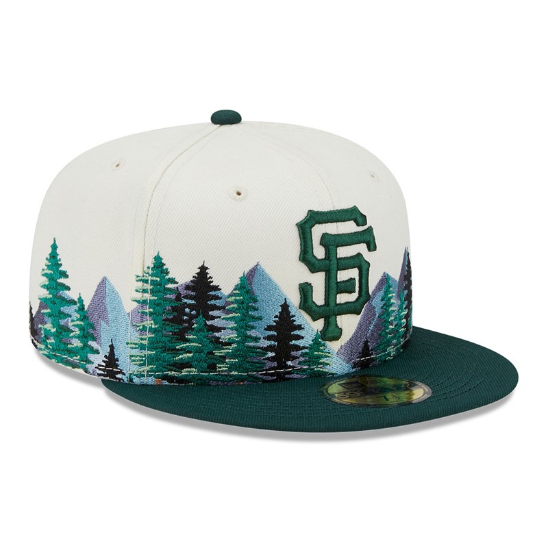 White New Era San Francisco Giants Outdoor Fitted 59fifty | QJLY27650