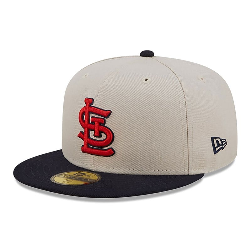 White New Era St. Louis Cardinals Fall Classic Fitted Cap 59fifty | ESGY87631