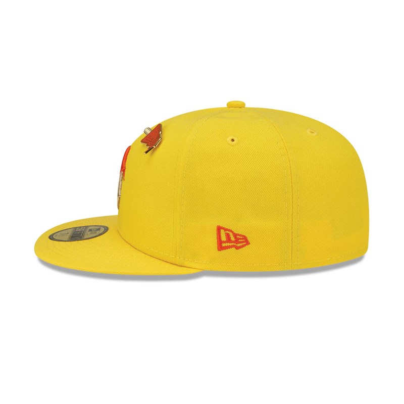 Yellow New Era Boston Sox Icy Pop Fitted Cap 59fifty | BRNC07634