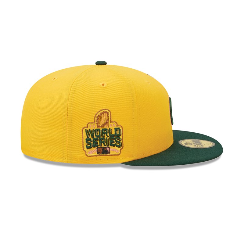 Yellow New Era Chicago Cubs Back To School Fitted Cap 59fifty | XMGV20479