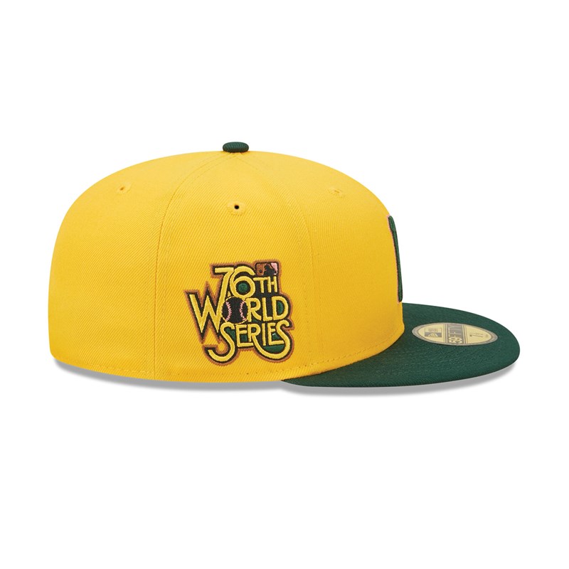 Yellow New Era Pittsburgh Pirates Back To School Fitted Cap 59fifty | HVQT91703