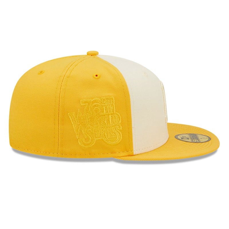 Yellow New Era Pittsburgh Pirates MLB 2-tone Fitted Cap 59fifty | JQGE47659