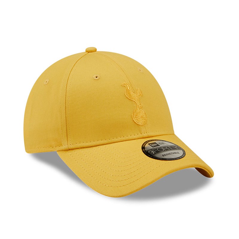 Yellow New Era Tottenham Hotspur Logo Adjustable Cap 9forty | AJXG80254