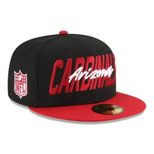 Black New Era Arizona Cardinals NFL Draft Fitted Cap 59fifty | CHJG70435