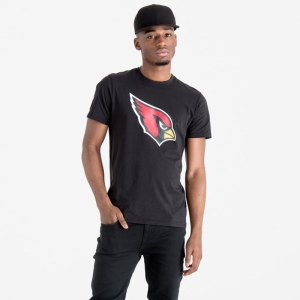 Black New Era Arizona Cardinals Team Logo T-Shirt | PGIK85217