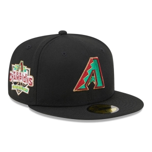 Black New Era Arizona Diamondbacks State Tartan Fitted Cap 59fifty | YPRW93564