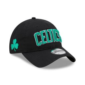 Black New Era Boston Celtics NBA Statement Adjustable Cap 9twenty | PVHR64017