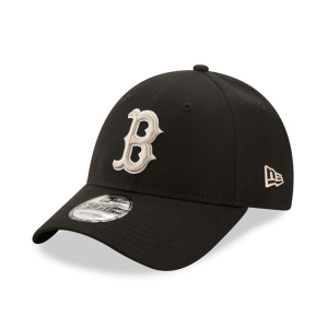 Black New Era Boston Sox League Essential Adjustable Cap 9forty | BJTZ97028