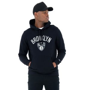 Black New Era Brooklyn Nets Hoodie | DGEH56938