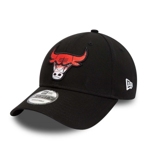 Black New Era Chicago Bulls Gradient Infill Adjustable Cap 9forty | FUQD18956