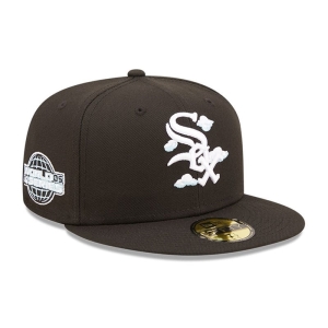 Black New Era Chicago Sox Comic Cloud Fitted Cap 59fifty | DTRZ84105