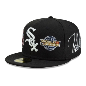 Black New Era Chicago Sox Historic Champs Fitted Cap 59fifty | ADMN75912