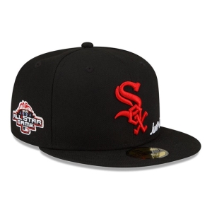 Black New Era Chicago Sox Just Don X MLB Fitted Cap 59fifty | UNBT86132