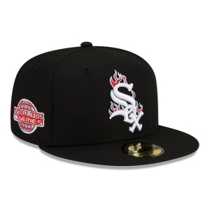 Black New Era Chicago Sox MLB Team Fire Cap 59fifty | BXIE49706