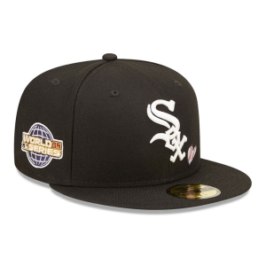 Black New Era Chicago Sox MLB Team Heart Fitted Cap 59fifty | TUWO54897