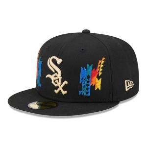 Black New Era Chicago Sox Southwestern Fitted Cap 59fifty | PMWE04762