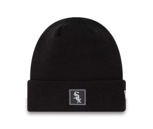 Black New Era Chicago Sox Team Cuff Beanie Hat Knit | GOUV62073