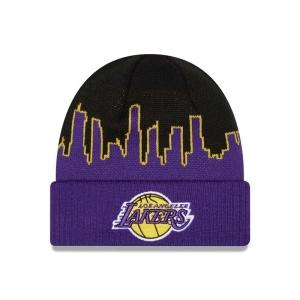 Black New Era La Lakers NBA Tip Off 2022 Knit | IMQU91473