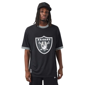 Black New Era Las Vegas Raiders NFL Team Logo T-Shirt | QLNH15807