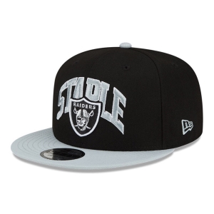 Black New Era Las Vegas Raiders X Staple Cap 9fifty | OIHM76293