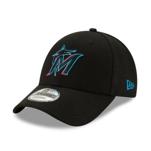 Black New Era Miami Marlins League Cap 9forty | HASF51798