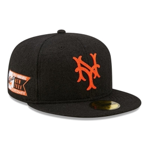 Black New Era New York Giants Wool Fitted Cap 59fifty | WREY73912