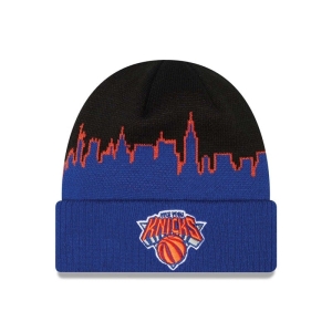 Black New Era New York Knicks NBA Tip Off 2022 Knit | UTVC17680