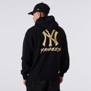 Black New Era New York Yankees MLB Hoodie | PLCH14983