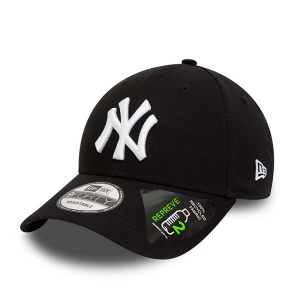 Black New Era New York Yankees Repreve League Essential Adjustable Cap 9forty | ZBRQ56197