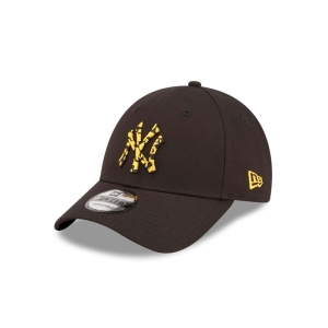 Black New Era New York Yankees Seasonal Infill 9fofty Adjustable Cap 9forty | QMNS75314