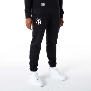 Black New Era New York Yankees Team Logo Joggers | NGFH01837