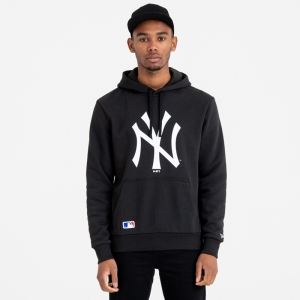 Black New Era New York Yankees Team Logo Hoodie | SBQV81532