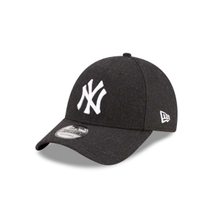 Black New Era New York Yankees Wool Adjustable Cap 9forty | NAFL83741