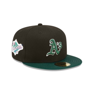 Black New Era Oakland Athletics World Series Fitted Cap 59fifty | DRZH59610