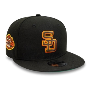 Black New Era San Diego Padres 50 Years Cap 9fifty | BSFO57241