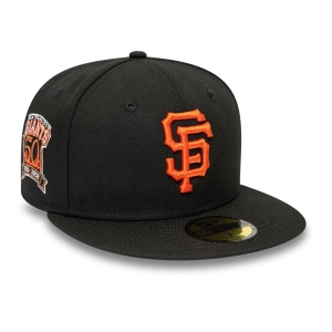 Black New Era San Francisco Giants 50th Anniversary Fitted Cap 59fifty | VSEJ39847