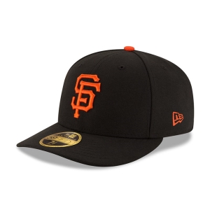 Black New Era San Francisco Giants Authentic Collection Low Profile 59fifty | XFSV72156