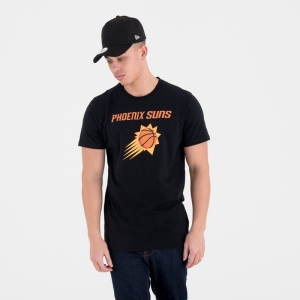 Black New Era Suns NBA Team Logo T-Shirt | WPLE60452