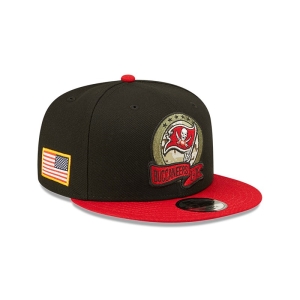 Black New Era Tampa Bay Buccaneers NFL Salute To Service Cap 9fifty | WBZY98316