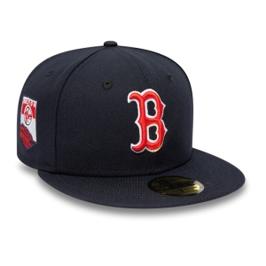 Blue New Era Boston Sox American League Stadium Fitted Cap 59fifty | ZCEP17236