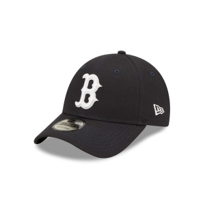 Blue New Era Boston Sox League Essentials Adjustable Cap 9forty | RGKU78290