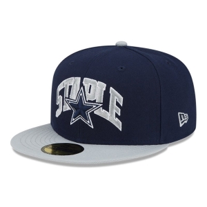 Blue New Era Dallas Cowboys X Staple Fitted Cap 59fifty | LNXD16425