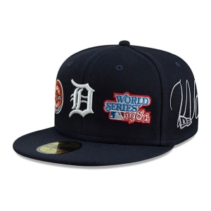 Blue New Era Detroit Tigers Historic Champs Fitted Cap 59fifty | PUJD18605