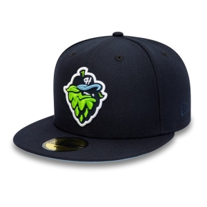 Blue New Era Hillsboro Hops Milb Fitted Cap 59fifty | JGHX74362