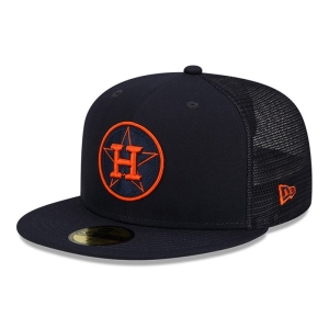 Blue New Era Houston Astros MLB Batting Practice Cap 59fifty | IRJZ98254