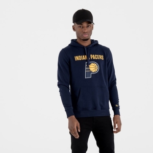 Blue New Era Indiana Pacers NBA Team Logo Hoodie | LGKY70492