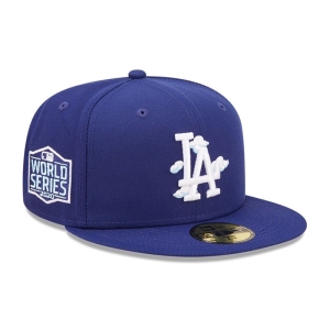 Blue New Era La Dodgers Comic Cloud Fitted Cap 59fifty | YPNH12907