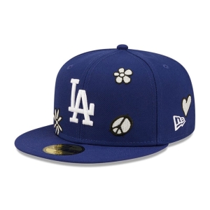 Blue New Era La Dodgers MLB Sunlight Pop Cap 59fifty | UIWC95163