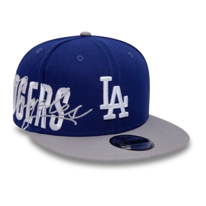 Blue New Era La Dodgers Side Font Cap 9fifty | CZIS37426